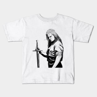 The Witcher, Geralt of Rivia Kids T-Shirt